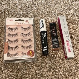 Kiss lashes & mascara